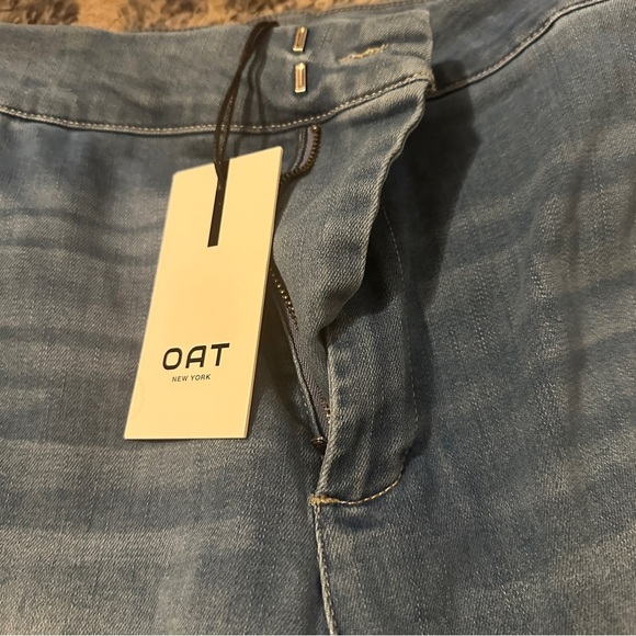 Oat New York Wide Leg High-Rise Jeans NWT Women 6/28 - Picture 11 of 16